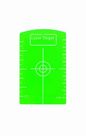 Green Magnetic Laser Target : Accessories > Cross & Line Lasers