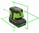 Spot-On GreenLiner X2 P5 Cross, Plumb & Multi Point Laser Level Pro Set : Cross & Multi Line Lasers