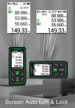 Spot-On SLDM150G Green Beam Laser Distance Meter 150m XPro w/Bluetooth & Camera Laser Distance Meters
