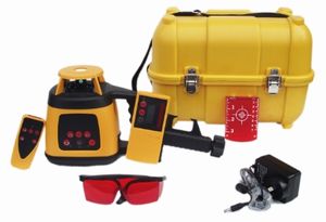 Fukuda FRE301R Rotary Laser Level Horizontal Vertical Plumb & Dual Grade HVP/DG Ext Set - (Replaced by upgraded FRE302G) X.Products