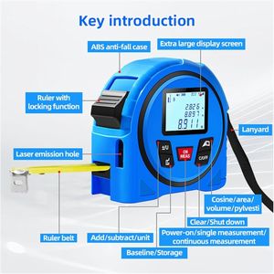 SmartTape SDLT60R Red Beam 6-in-1 Digital Laser Distance Meter 60m Roller + 5m Tape Measure + Special Promotion Offer
 Laser Tape Measures