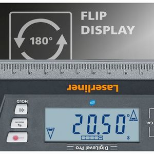 SmartLevel SDL60XP Digital Laser Spirit Level 600mm XPro 0.05° Magnetic w/Bluetooth & Voice Data [Industrial Grade] Digital Laser Levels