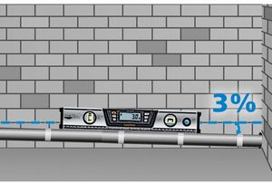 SmartLevel SDL60XP Digital Laser Spirit Level 600mm XPro 0.05° Magnetic w/Bluetooth & Voice Data [Industrial Grade] Digital Laser Levels
