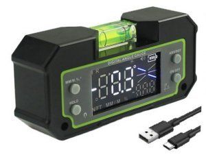 Spot-On Mini Dual Axis Digital Spirit Level 0.1° Magnetic w/Backlight Digital Spirit Levels