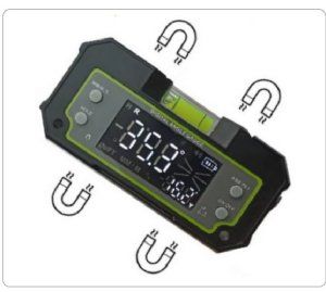 Spot-On Mini Dual Axis Digital Spirit Level 0.1° Magnetic w/Backlight Digital Spirit Levels