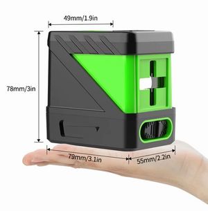 Spot-On GreenLiner X2 Cross Line Laser Level Set - (Promotion item only) Cross, Line & Spot Lasers