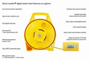 Spot-On SmartLevel Digital Altimeter System (w/Bluetooth App) Nivcomp Digital Levels